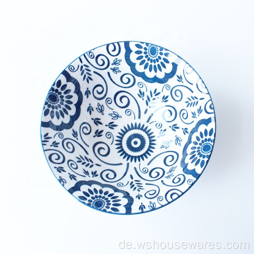 Großhandel Pad Printing Bowls Western Styles Keramikschüssel